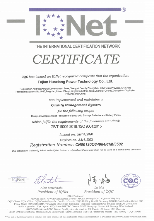certificado